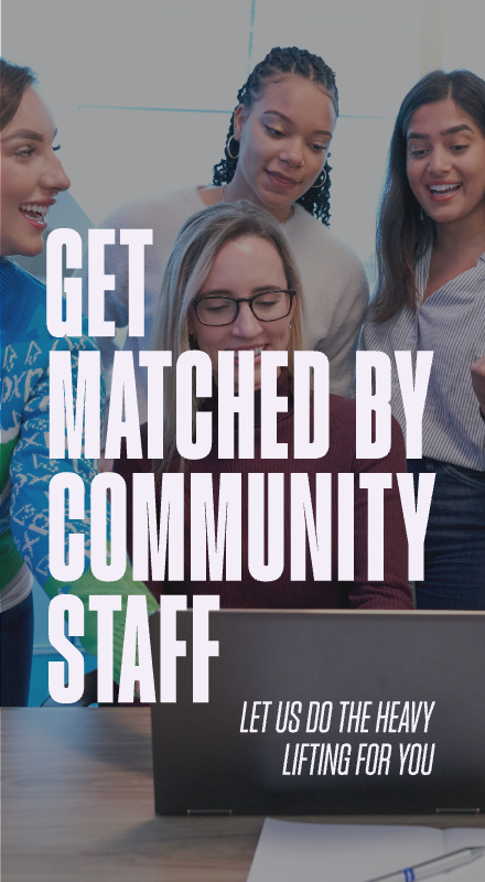 Matched By Community Staff